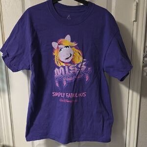 Disney Miss Piggy Simply Fabulous Purple Kids T-Shirt
